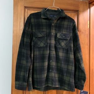 Men’s flannel shirt.